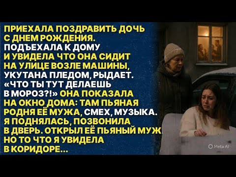 Видео: Муж моей дочери выгнал её с дома в её День Рождения, а в это время сам...