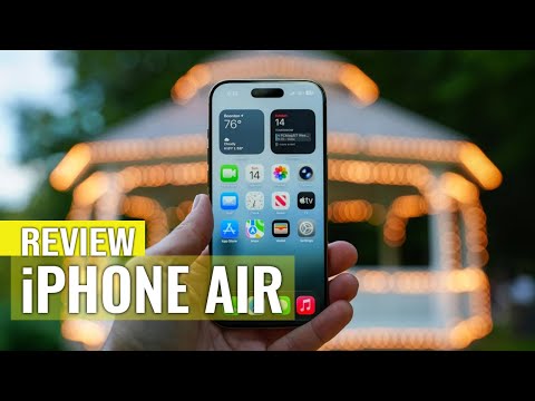 Видео: Обзор iPhone Air: самая масштабная дизайнерская авантюра Apple