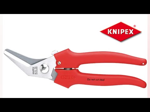 Видео: И на стройке и в быту.Ножницы строительные KNIPEX 95-05-185.Обзор.