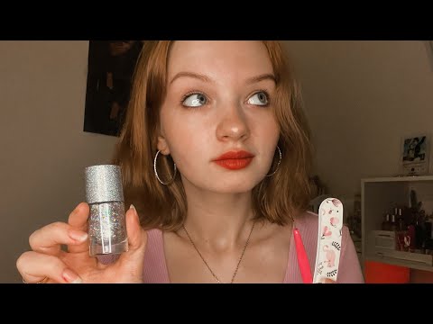 Видео: асмр быстрый маникюр | звуки рта | таппинг | asmr manicure | mouth sounds