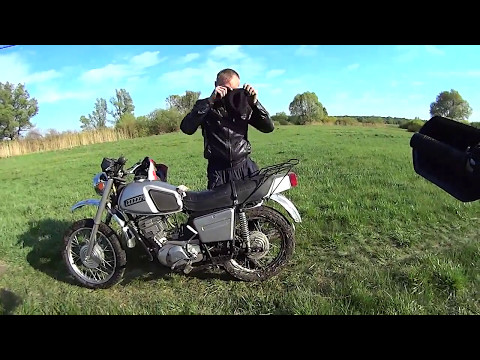 Видео: Продубас на ИЖ Планета #1