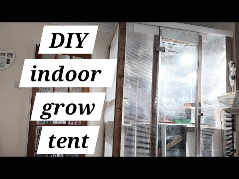 Видео: Самодельная палатка для выращивания растений в тропиках зимой
