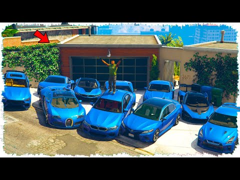 Видео: Джонни тек Көк түсті көліктерді ұрлады (GTA5) джонни жони