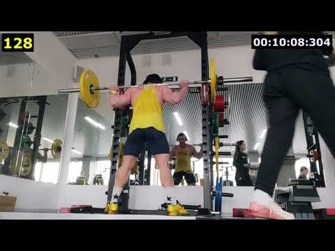 Видео: Присед 54×163 64×106 74×30 Тренировка ног по "Системе-100" /Георгий Минин *МСМК 