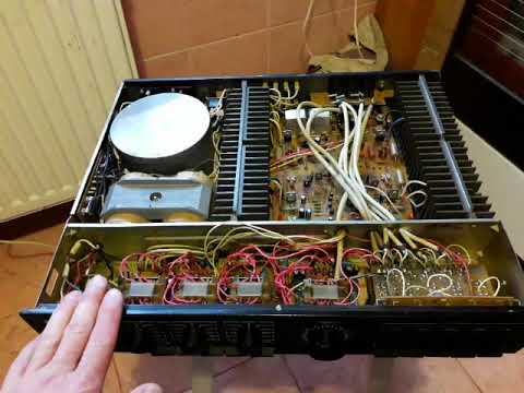 Видео: Феникс 50у-008с обзор конструкции и деталей. Советский усилитель мощности Феникс 50у-008с. Часть 1.