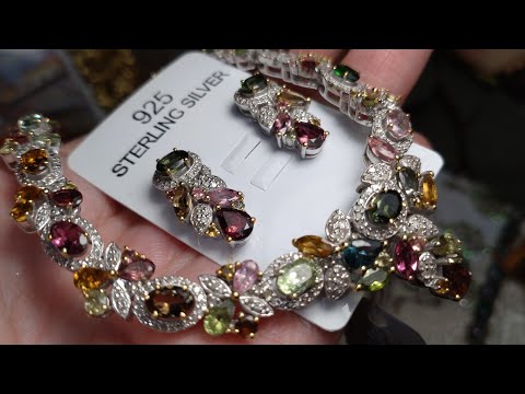 Видео: 👑🌺⚜️ЛЮКС ТУРМАЛИНЫ 🌺💖🌺 ДВА РОСКОШНЫХ УНИКАЛЬНЫХ КОЛЬЕ 👑🔥👑