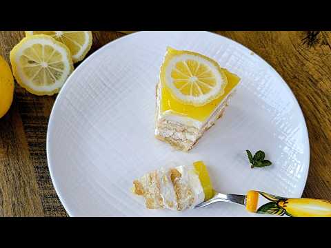 Видео: 🍋 Лимонова 🍋ТОРТА тирамису Лесна рецепта