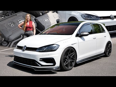Видео: Познакомьтесь с Морган и ее *СУМАСШЕДШИМ* кастомным MK7.5 Golf R!
