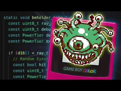 Видео: Я сделал игру D&D для Game Boy