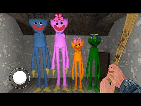 Видео: МЫ НАШЛИ СЕМЬЯ ХАГГИ ВАГГИ В ГРЕННИ ОНЛАЙН - Granny Online Horror Game Poppy Playtime Family