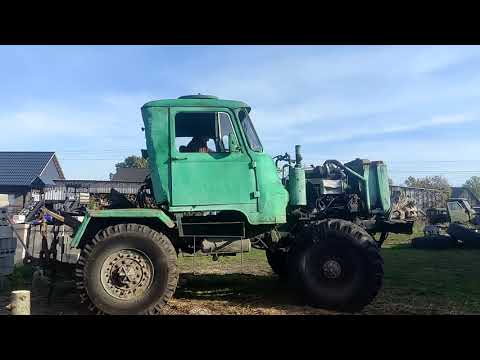 Видео: Частина 2! Саморобний трактор Кіровиць двигун СМД-22 турбіна з інтеркулєром вириваємо дерево!