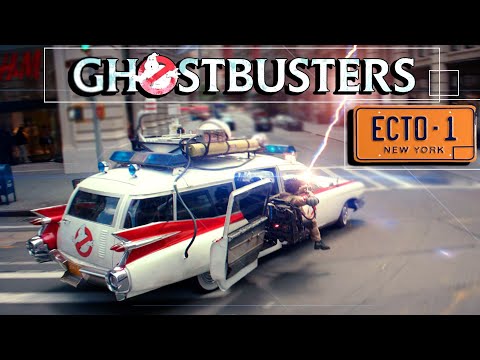 Видео: Автомобиль охотников за привидениями! Полная история "ECTO-1" в кино (1984 - 2024)