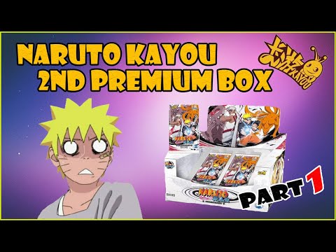 Видео: Unboxing Naruto Kayou 2nd edition Premium Box  1/2 /Распаковка Naruto Kayou 2я Волна Премиум Коробки