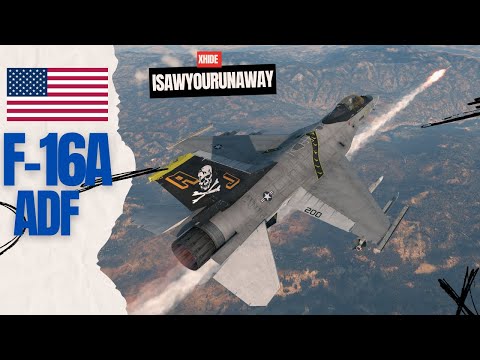Видео: F-16A ADF - вторая жизнь раннего фэлкона в #warthunder