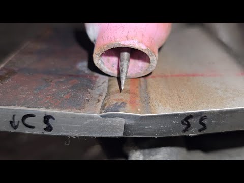 Видео: Почему я вырезал это! Сварка TIG углеродистой и нержавеющей стали!