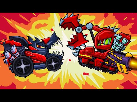 Видео: Car Eats Car 3. Чемпионат машинок - ФИНАЛ: Каркула vs Хуберт