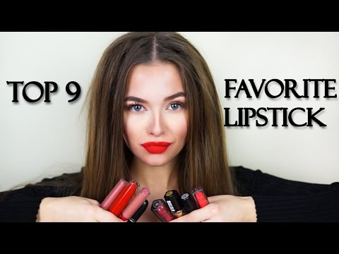 Видео: ЛЮБИМЫЕ ПОМАДЫ | (LimeCrime,Stellary,MAC,Nouba,Kiko,Artdeco)| Яна Русая
