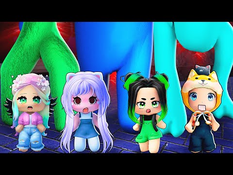 Видео: РАДУЖНЫЕ ДРУЗЬЯ, НО МЫ МАЛЮТКИ! Roblox Rainbow Friends