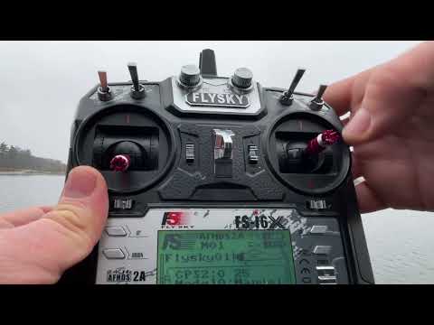 Видео: Инструкция по настройке автопилота Runferry на воде. Пульт FS-i6Х