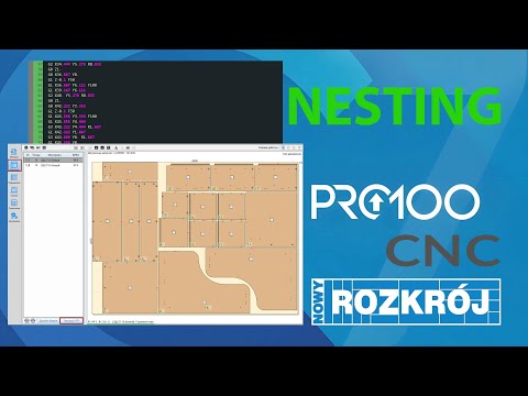 Видео: Pro100 CNC v7- Нестинг (Nesting) раскрой и присадка из Pro100 и Nowy Rozkrój (Новый раскрой)