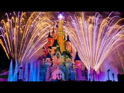 Видео: 🎆Диснейленд Вечернее Шоу 25 лет - Disney illuminations 2018 - Чистый звук