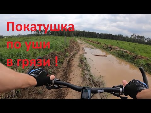 Видео: Реутов - Рыбхоз и обратно | Покатушка на велосипеде по уши в грязи