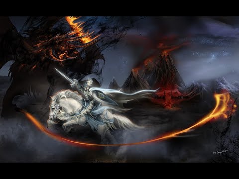 Видео: Гибель Феанора, восход Солнца и Луны. Конец Эпохи Древ. История Арды