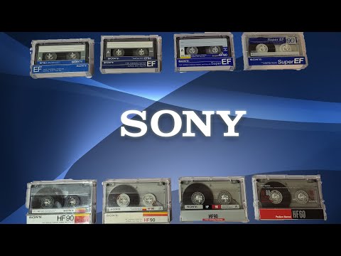 Видео: АУДИОКАССЕТЫ SONY! МОЯ КОЛЛЕКЦИЯ! ЧАСТЬ 1!