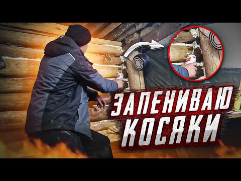 Видео: Строительство землянки у реки Кама | Мокнет задняя стенка | Начал запенивать косяки