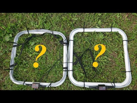 Видео: Тест глубинного металлоискателя Rex Land Craft с двумя разными петлевыми датчиками!