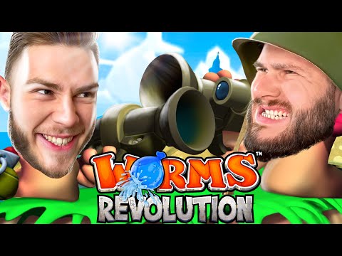 Видео: ВОРМС, НО ТОЛЬКО РАКЕТНИЦЫ // FROST & SNAKE: Worms Revolution