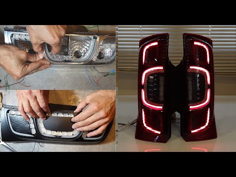Видео: Как это сделано Fiorino / Nemo / Bipper Led Tail Light