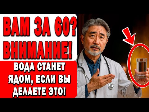 Видео: Не пейте воду утром! Ошибка, которая разрушает здоровье после 60!