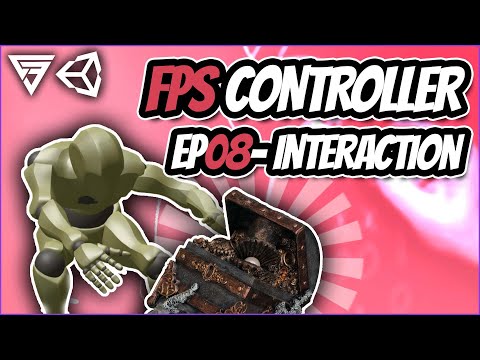 Видео: Контроллер от первого лица — взаимодействие (EP08) [Учебник Unity]