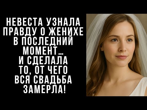 Видео: НЕВЕСТА УЗНАЛА ПРАВДУ О ЖЕНИХЕ  В ПОСЛЕДНИЙ МОМЕНТ… И СДЕЛАЛА ТО, ОТ ЧЕГО ВСЯ СВАДЬБА ЗАМЕРЛА!