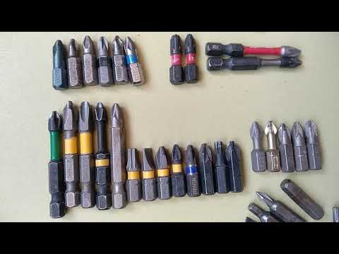 Видео: Какие биты самые лучшие: Wera, Wiha, USH, Felo, Milwaukee, DeWalt, Makita, Bosch, Stanley, Gross.