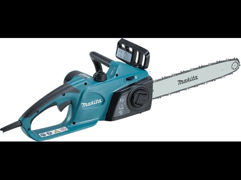 Видео: Цепная электропила - makita UC4041