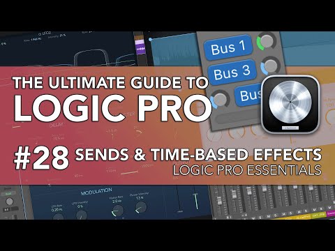 Видео: Logic Pro #28 — Посылки и эффекты, зависящие от времени