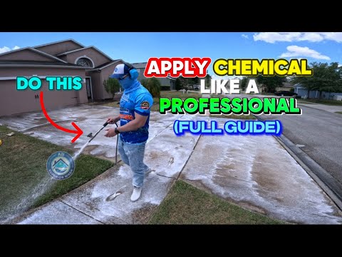 Видео: КАК НАНЕСТИ химическое средство | ОБЪЯСНЕН КАЖДЫЙ МЕТОД (мойка под давлением)