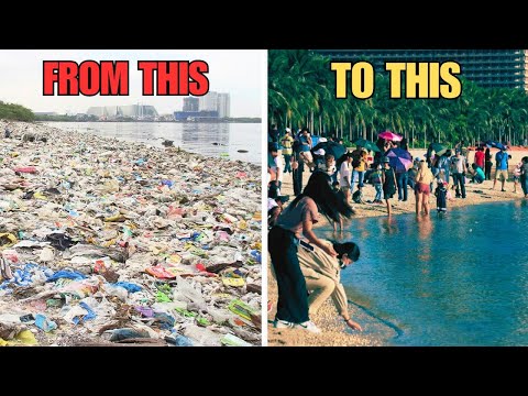 Видео: То, что Филиппины сделали с самым грязным заливом, потрясло мир