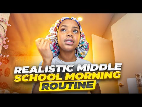 Видео: РЕАЛИСТИЧНАЯ УТРЕННЯЯ РИТИНА СРЕДНЕЙ ШКОЛЫ!