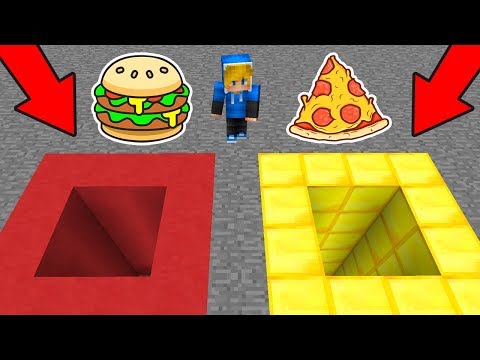 Видео: КАКУЮ ЯМУ ВЫБЕРЕТ НУБ И ПРО ? ГАМБУРГЕР ИЛИ ПИЦЦА? ПОЛОСА ИСПЫТАНИЙ ЛОВУШКИ ТРОЛЛИНГ НЕВИДИМКОЙ