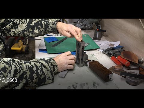 Видео: Монтаж ножа на стяжку.