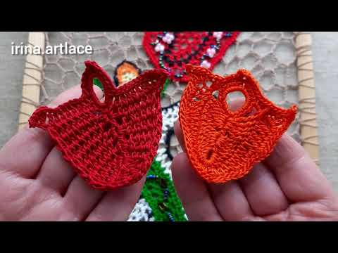 Видео: Тюльпан крючком