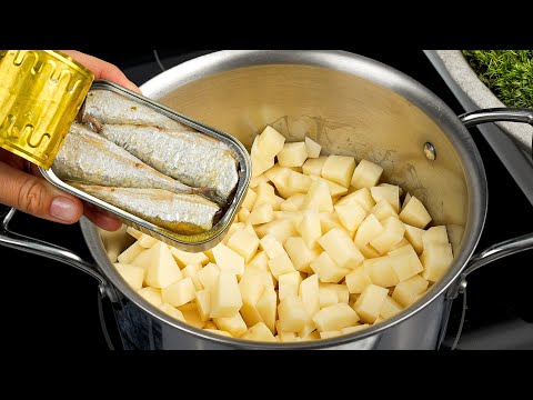 Видео: У вас дома есть картошка и консервированные сардины❓ Простой рецепт