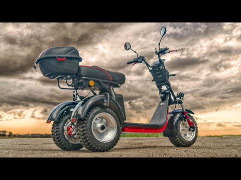 Видео: СКОЛЬКО РЕАЛЬНО ПРОЕДЕТ ЭЛЕКТРИЧЕСКИЙ ТРИЦИКЛ City-Coco White Siberia IKRA 5000w