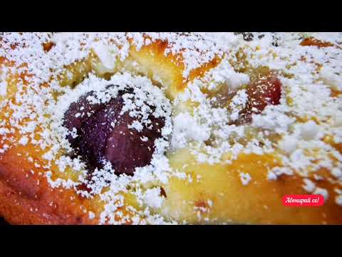 Видео: Сладкиш с грозде и извара(рикота).   Вкусна рецепта за закуска. Италианска кухня.