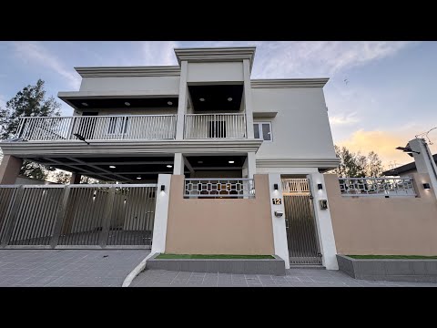 Видео: Совершенно новый дом в королевском Тагайтае | Экскурсия по дому F54