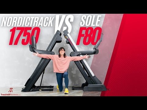 Видео: NordicTrack 1750 или Sole F80: какую беговую дорожку купить?