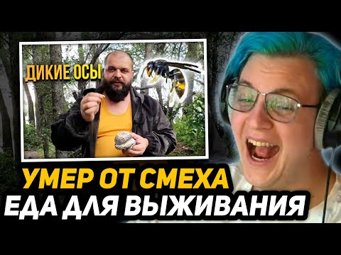 Видео: ПЯТЁРКЕ СТАЛО ПЛОХО от СМЕХА (умер) | РЕАКЦИЯ на ЕДА ДЛЯ ВЫЖИВАНИЯ В ПРИРОДНЫХ УСЛОВИЯХ - ДИКИЕ ОСЫ